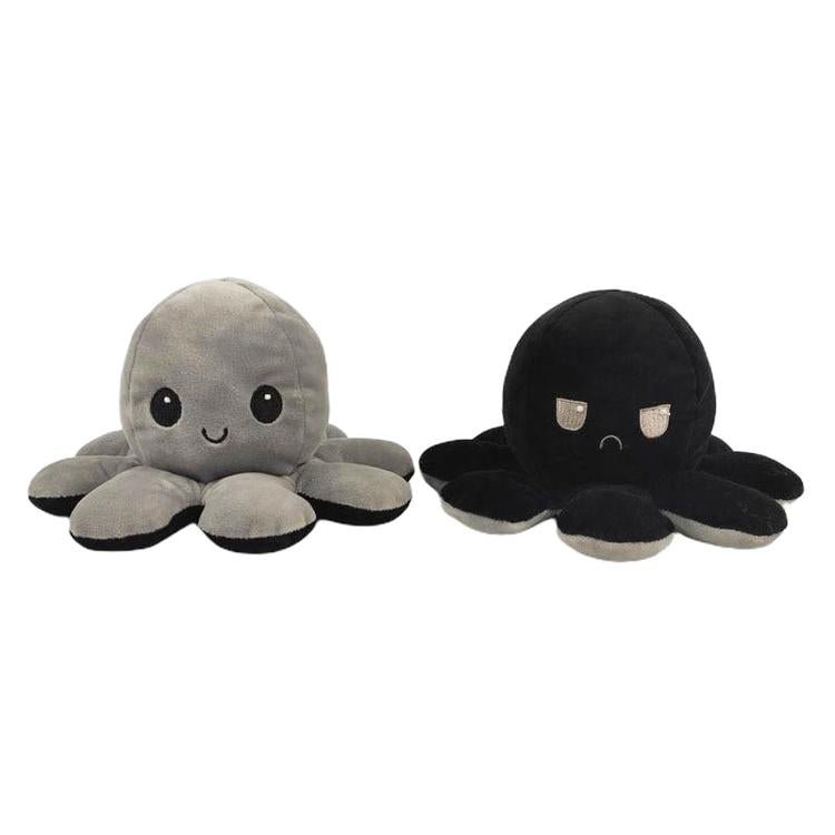 Reversible Moody Octopus Plush Octoplush Octoplushi Official Octoplush TeeTurtle Moody Octopus Plush Toy Trend Flip Plush Soft Gift Reversible Toy Reversible Octoplush