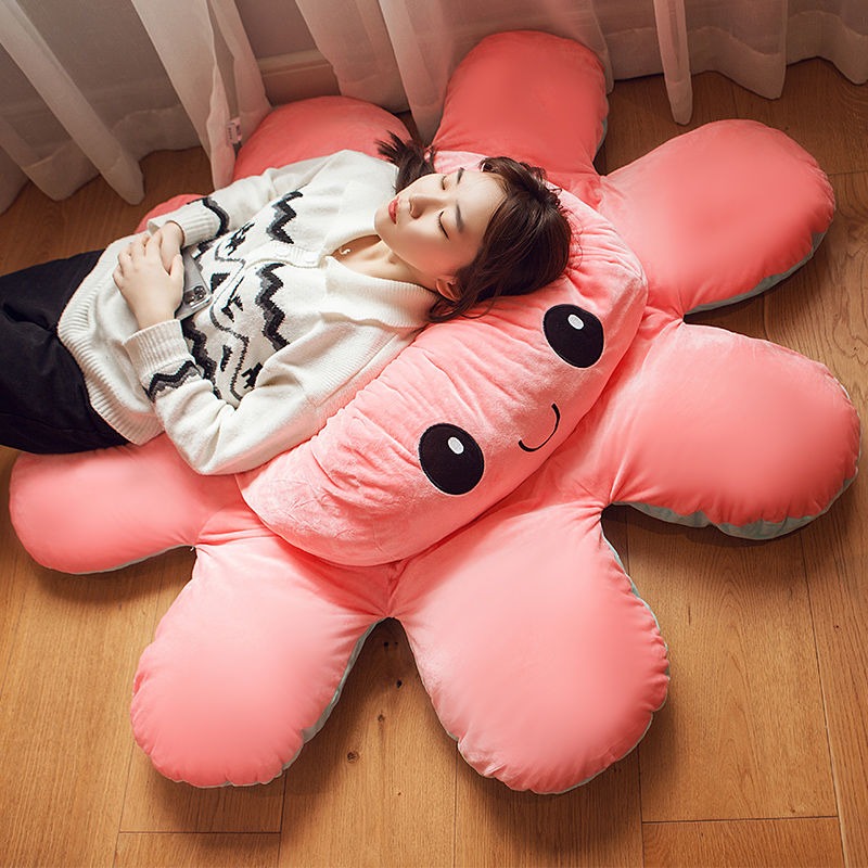 Mega Octoplush - Reversible Extra Large Octopus Plush - Giant Reversible Octopus Plush - Human Size - 130cm - 51 inch - Super Sized Octoplush - Reversible Octopus - As Pillow on Floor
