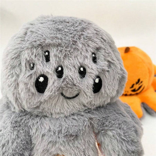 Reversible Spider Pumpkin Plush by Octoplush - Reversible Spider - Reversible Pumpkin - Halloween Plush Decor - Spider