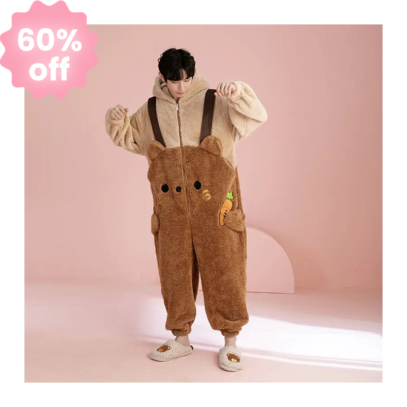 Fleece Onesie Kigurumi (60% Off)
