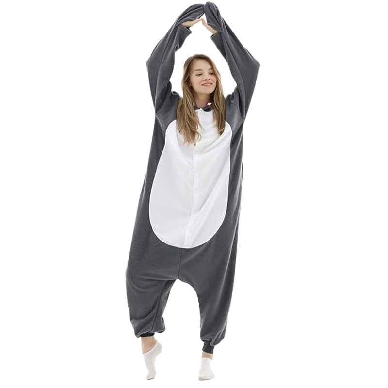 Grey Shark Onesie Kigurumi