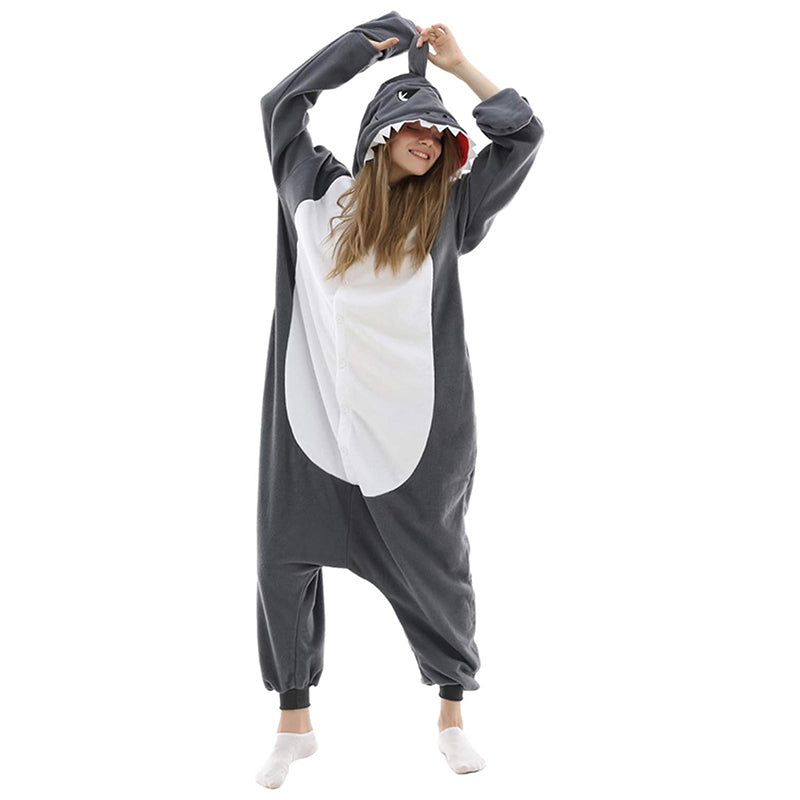 Grey Shark Onesie Kigurumi
