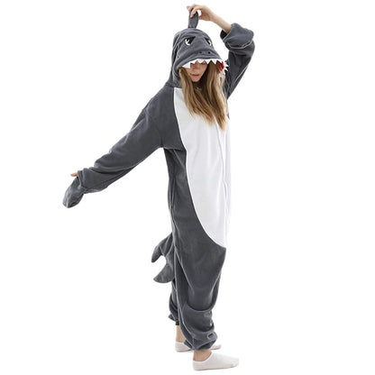 Grey Shark Onesie Kigurumi